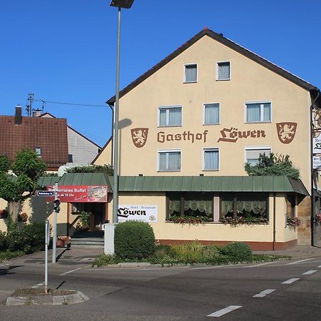 Hotel-Restaurant Lowen Süßen Exteriör bild