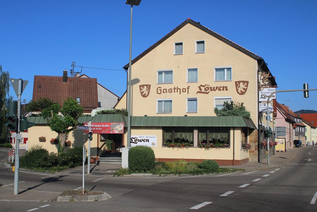 Hotel-Restaurant Lowen Süßen Exteriör bild